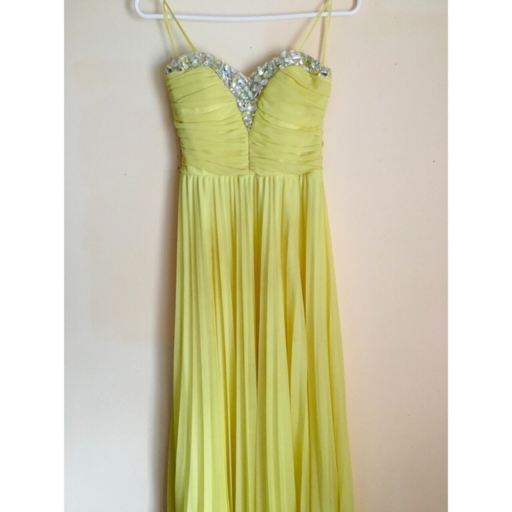 As U Wish Strapless Prom Dress